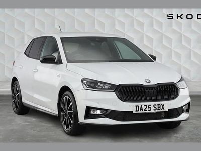 Used Skoda Fabia Monte Carlo 113 HP (83 kW) 2025 Moon white metallic Hatchback