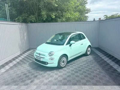 Used Fiat 500 Lounge 69 HP (50 kW) 2016 Green Hatchback