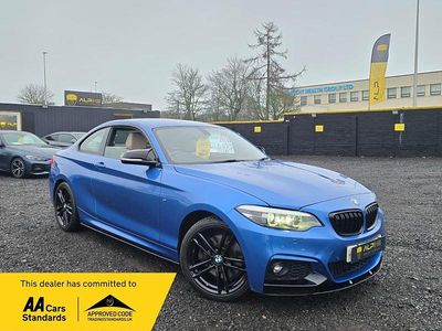 Used BMW 230 M Sport 248 HP (182 kW) 2019 Blue Coupe