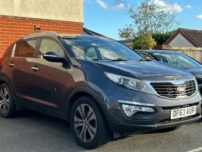 Used Kia Sportage 136 HP (100 kW) 2014 Silver SUV