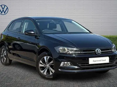 Used VW Polo Match 95 HP (69 kW) 2020 Black Hatchback