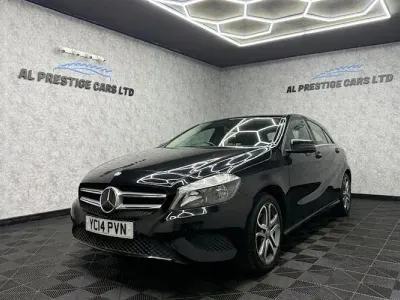Used Mercedes A200 136 HP (100 kW) 2014 Black Hatchback