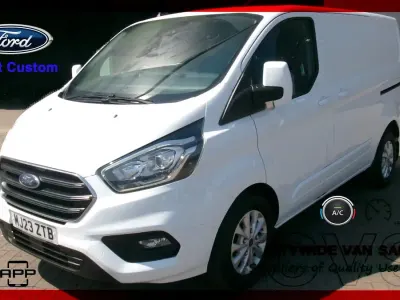 Used Ford Transit Custom Limited 130 HP (95 kW) 2023 White Van