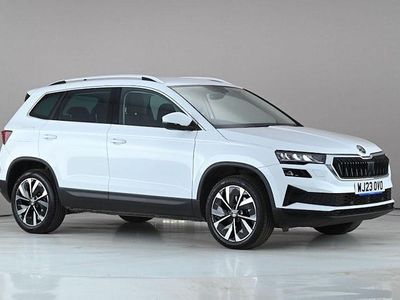 Używany Skoda Karoq SE L 150 KM (110 kW) 2023 Biały SUV