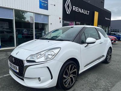Used DS Automobiles DS3 Connected Chic 2018 White Hatchback