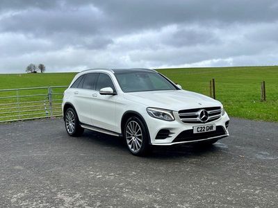 Used Mercedes GLC250 AMG Line Premium 2018 White Estate