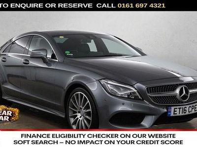 Grey Used 2016 Mercedes CLS220 AMG line Coupe | £12,770 (A bit pricey)