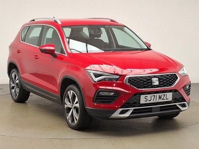 Begagnad Seat Ateca SE Technology 150 HK (110 kW) 2021 Röd SUV
