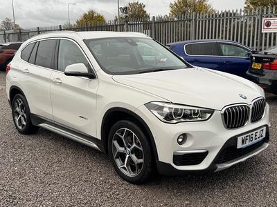 White Used 2016 BMW X1 xLine SUV | £9,400 (A bit pricey)