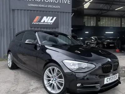 Begagnad BMW 116 Sport Line 2013 Svart Halvkombi