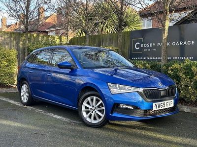 Blue Used 2020 Skoda Scala SE Hatchback | £9,750 (Fair price)