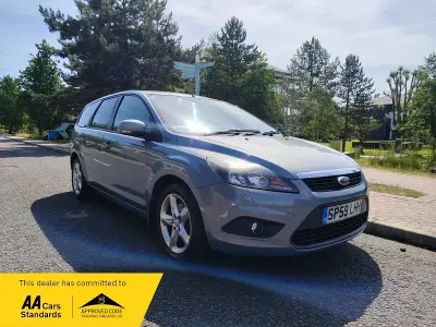 Used Ford Focus Zetec 99 HP (72 kW) 2009 Blue Estate