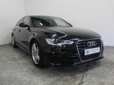 Used Audi A6 S-Line 2013 Black Sedan