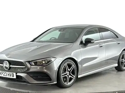 Used Mercedes CLA200 AMG Line Premium 163 HP (119 kW) 2023 Grey Coupe
