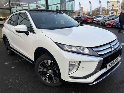 White diamond Used 2019 Mitsubishi Eclipse Cross SUV | £12,300 (Fair price)