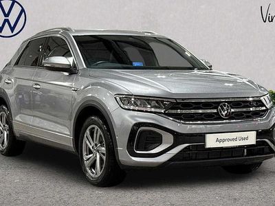 Silver Used 2025 VW T-Roc R-line SUV | £28,267 (A bit pricey)