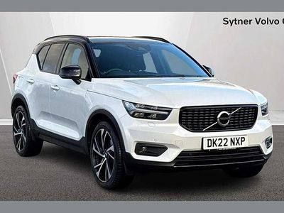 White Used 2022 Volvo XC40 R-Design Pro SUV | £23,750 (Fair price)