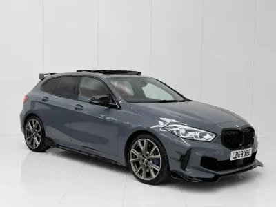 Used BMW M135 Comfort Edition 306 HP (225 kW) 2019 Grey Hatchback