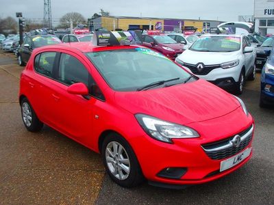 Used Vauxhall Corsa Design Edition 95 HP (69 kW) 2015 Red Hatchback