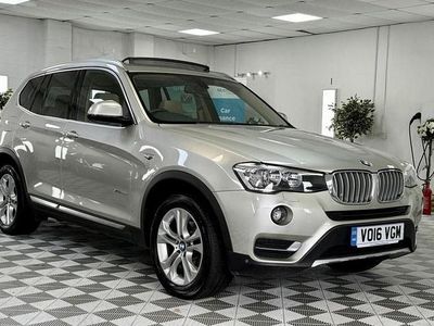 Silver Used 2016 BMW X3 xLine SUV | £12,991 (Fair price)