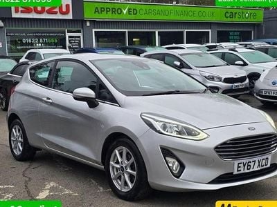 Silver Used 2017 Ford Fiesta Zetec Hatchback | £4,999 (Expensive)