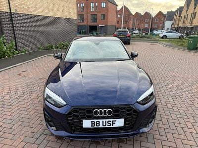 Used Audi A5 Advanced 2021 Blue Coupe