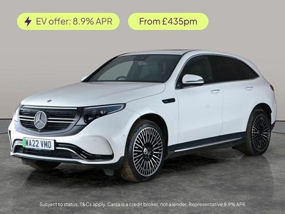 Used Mercedes EQC400 AMG line 300 kW (408 HP) 2022 White SUV