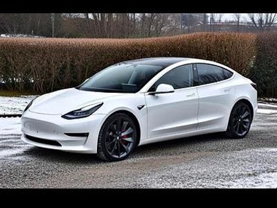 Used Tesla Model 3 Performance 461 kW (627 HP) 2020 White Sedan