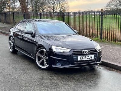 Used Audi A4 Black Edition 150 HP (110 kW) 2019 Black Sedan