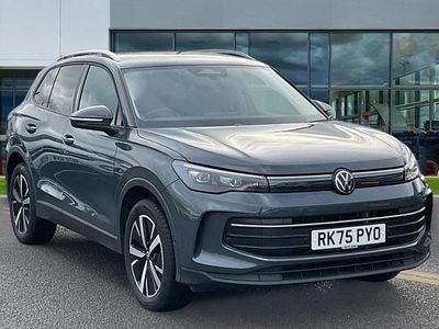 Dolphin grey metallic Used 2025 VW Tiguan Match SUV | £33,999