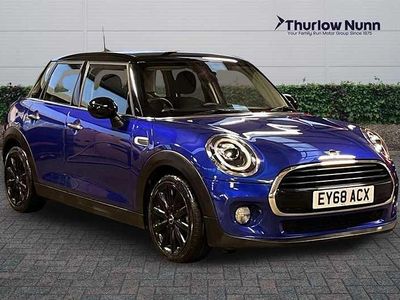 Used Mini Cooper Classic 136 HP (100 kW) 2018 Blue Hatchback
