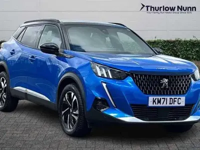 Used Peugeot 2008 GTi 110 HP (80 kW) 2021 Blue SUV