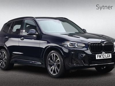 Black Used 2022 BMW X3 M Sport SUV | £35,000 (Fair price)
