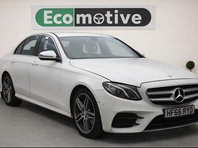Used Mercedes E220 AMG line 2016 White Sedan