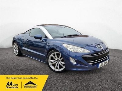 Used Peugeot RCZ GTi 163 HP (119 kW) 2011 Blue Coupe
