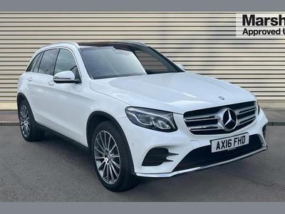 Used Mercedes GLC250 AMG line 200 HP (147 kW) 2016 White SUV