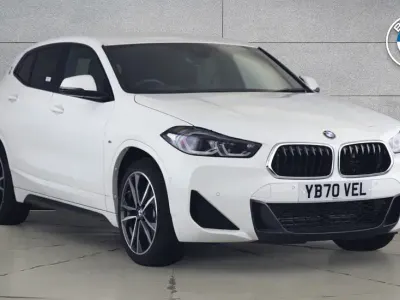 Used BMW X2 M Sport 217 HP (159 kW) 2021 White SUV