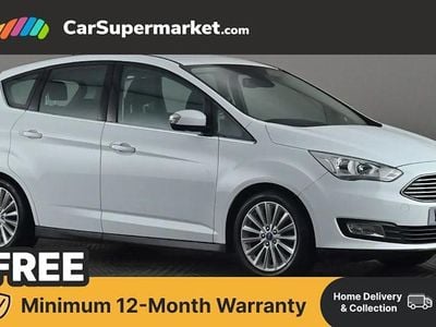 Used Ford C-MAX Titanium 120 HP (88 kW) 2018 White MPV