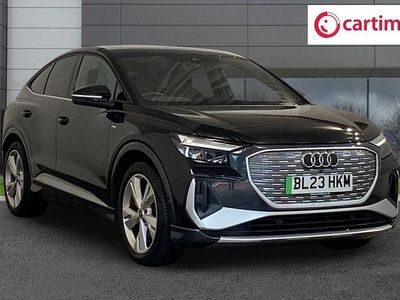 Used Audi Q4 Sportback e-tron S-Line 125 kW (170 HP) 2023 Black SUV