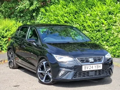 Used Seat Ibiza FR Sport 95 HP (69 kW) 2024 Black Hatchback
