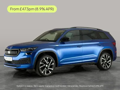 Used Skoda Kodiaq SportLine 150 HP (110 kW) 2023 Blue SUV