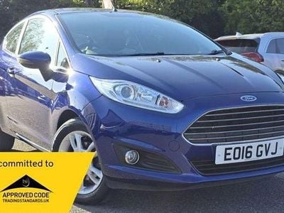 Usado Ford Fiesta Zetec 2016 Azul Citadino