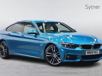 Used BMW 430 Gran Coupé M Sport 249 HP (183 kW) 2018 Blue Coupe