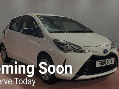 White Used 2018 Toyota Yaris Active Hatchback | £8,995 (Good price)