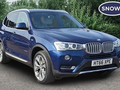 Used BMW X3 xLine 190 HP (139 kW) 2017 Blue SUV