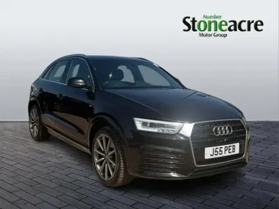 Used Audi Q3 S-Line 180 HP (132 kW) 2017 Black SUV