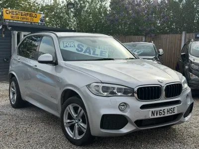 Używany BMW X5 M Sport 2015 Srebrny SUV