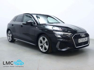 Used Audi A3 Sportback S-Line 2023 Black Hatchback