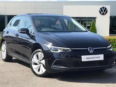 Used VW Golf VIII Style 130 HP (95 kW) 2023 Black Hatchback