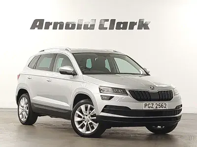 Used Skoda Karoq SE L 116 HP (85 kW) 2019 Silver SUV